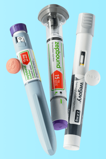 Brand-name GLP-1 injector pens