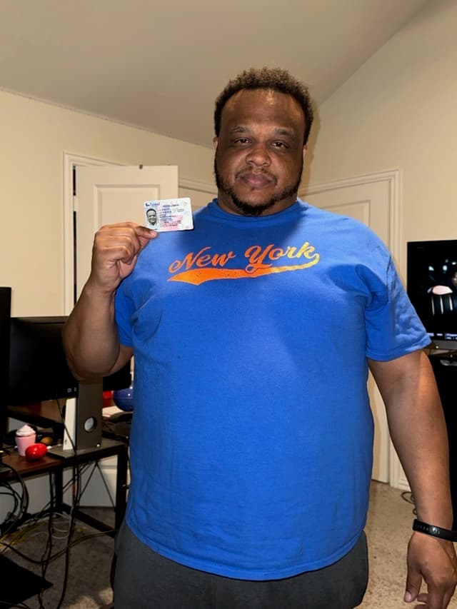 Marcus T. before treatment